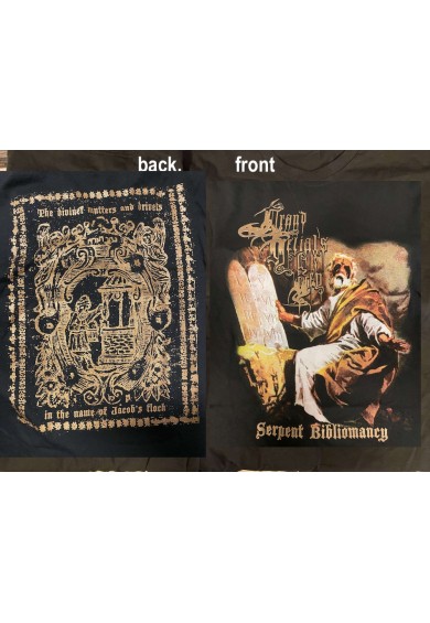 GRAND BELIALS KEY "Serpent Bibliomancy" t-shirt XXL