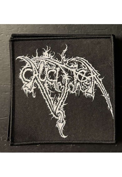 CRUCIFIER white logo patch