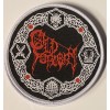 OLD SORCERY  "red logo/white frame" patch