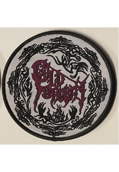 OLD SORCERY  "purple logo/black frame" patch