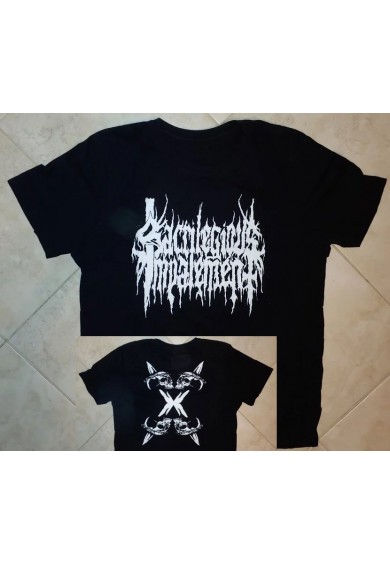 SACRILEGIOUS IMPALEMENT logo T-shirt XL