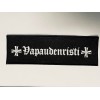 VAPAUDENRISTI logo (6x20) -patch 